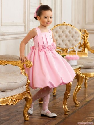 Нежное розовое платье Arina Perlitta