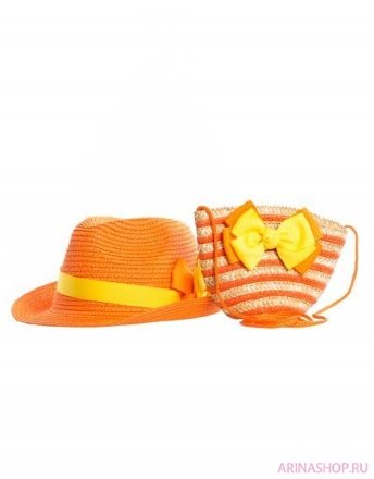 Комплект шляпка детская + сумка AKGS213