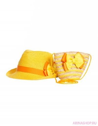 Комплект шляпка детская + сумка AKGS213