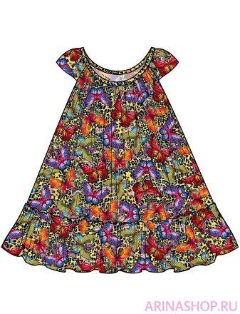 Платье пляжное для девочек GQ 031706AF Beatrice