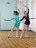Купальник спортивный с юбкой (с узором) серия Arina Ballerina Solo