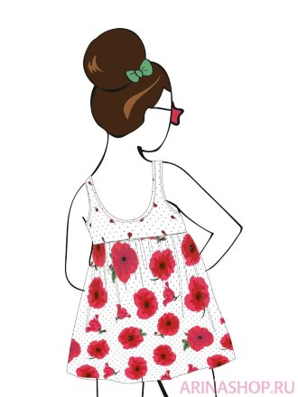 Купальник-платье для девочек серия Festa di Esta
