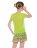 Пляжный комплект для девочек (футболка+юбка) GF/GU 041906