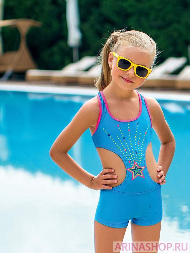 Купить Купальник-трикини спортивный для девочек Cielo Stellato за 0 руб ...